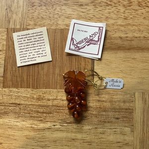 Amber Brooch